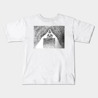 Yoga Mudra 02 Kids T-Shirt